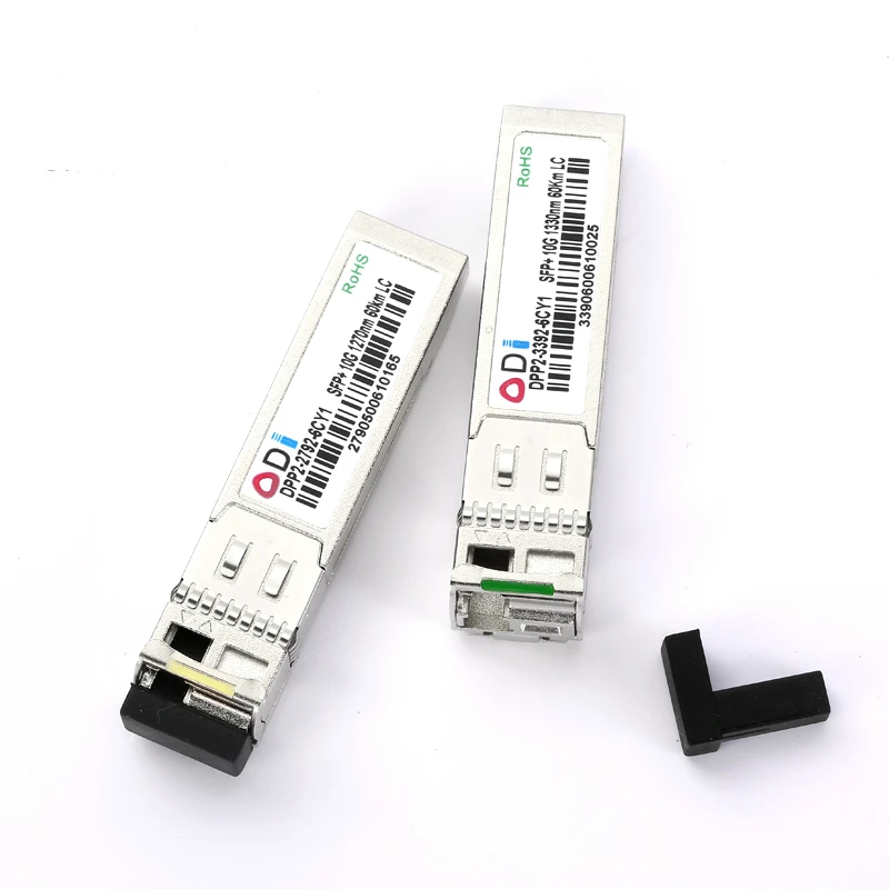 DPP2-3392-6CY1 приёмопередатчик типа SFP 10G+ BIDI модуль оптического трансивера LC Simplex TX1270nm RX1330nm 60 км порт