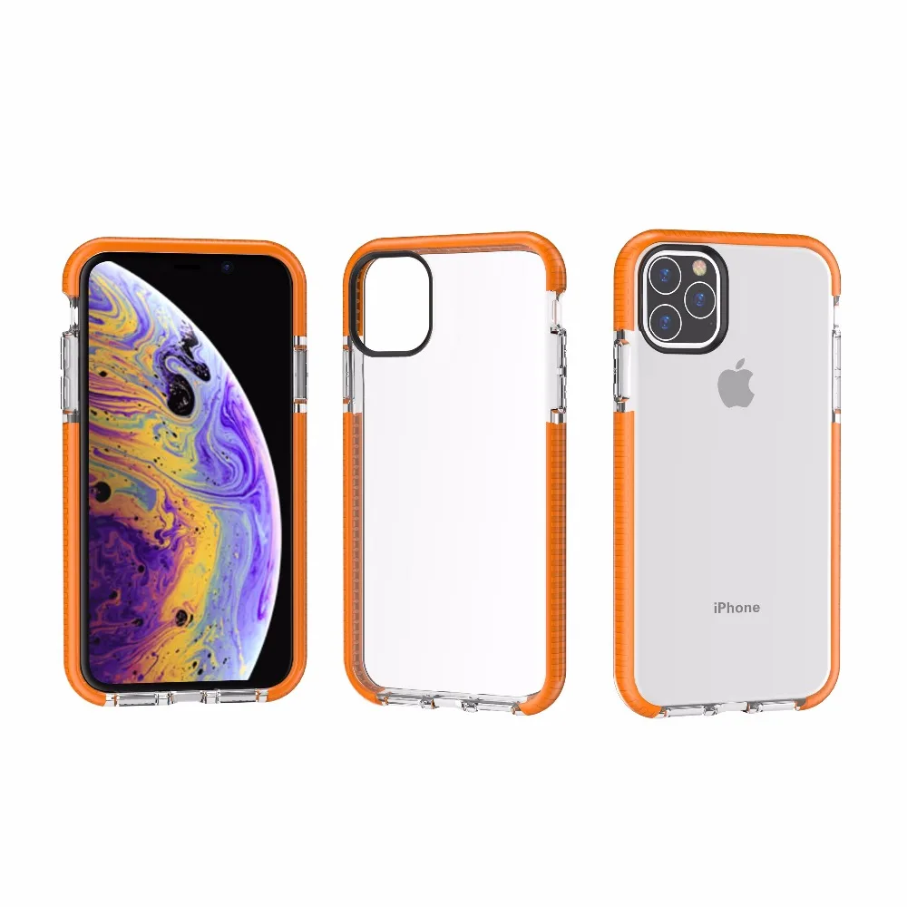 50 шт./партия, прозрачный ТПУ+ D30 чехол для iphone 6 7 8 X XS XR XS Max 6 7 8 plus 11 Pro Max задняя крышка чехол