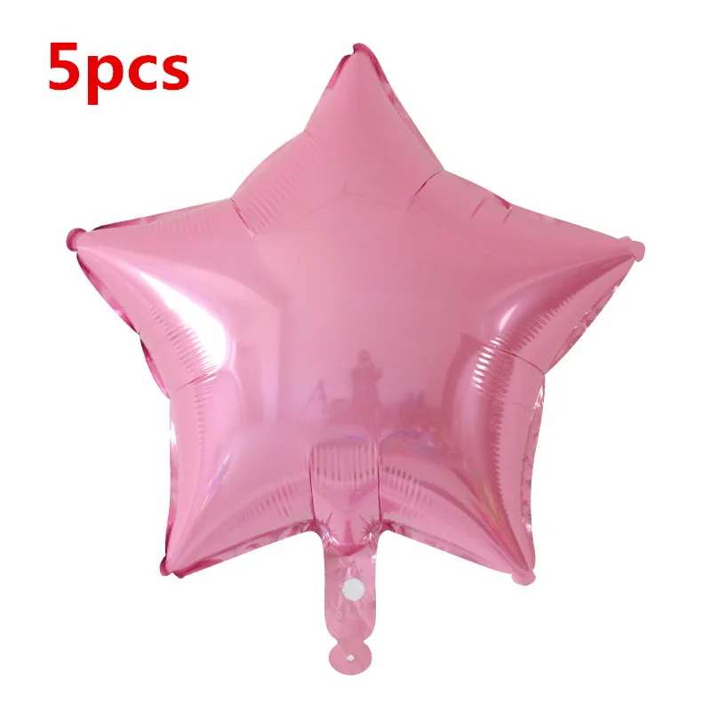 Серебристый 6 шт./лот большой мультфильм Русалка фольга 30 дюймов номер шар на день рождения шары для маленькой девочки подарок Ариэль мультфильм гелиевые шары - Цвет: Серебристый