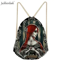 Jackhereluk nightster Before Рождественская сумка-кисет для девушек-подростков крутой рюкзак с принтом Салли большой емкости