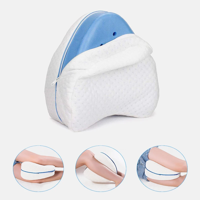 Pillow Cushion Memory-Foam Knee-Leg Side-Sleeper-Sciatica Orthopedic Pregnancy-Body