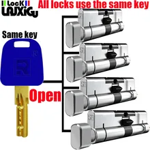 one key opens all locks Lock cylinder All locks use the same key, Door cylinder lock Entrance door lock Cylinder lock Door lock