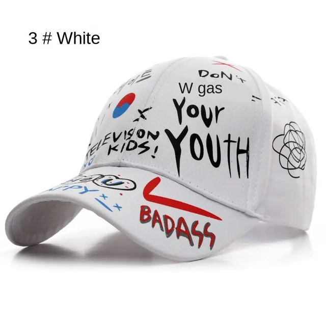 38 Styles Hot Graffiti Baseball Cap Women’s Hat Summer Sun Hat Cotton Men’s Baseball Cap Sports Cap Golf Cap Gorras Hombre 21