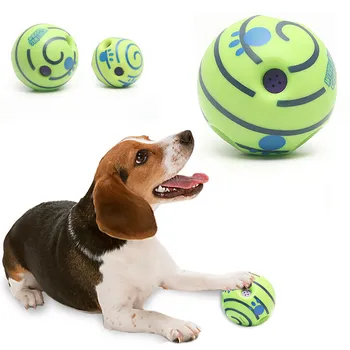 

Interesting Dog Giggle Ball Toy Interactive Vocal Ball Dog Chewing Toy Tooth Cleaning Chewing Ball Additionally Strong Rubber