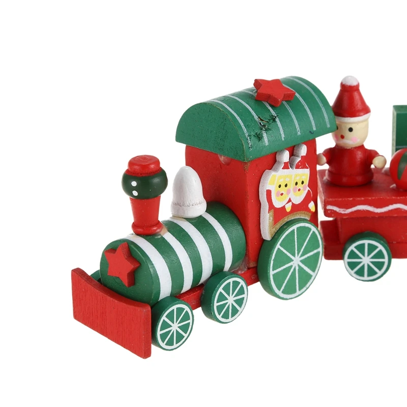 1 шт. дерево Рождество Санта Клаус поезд Украшение Декор Подарочная игрушка
