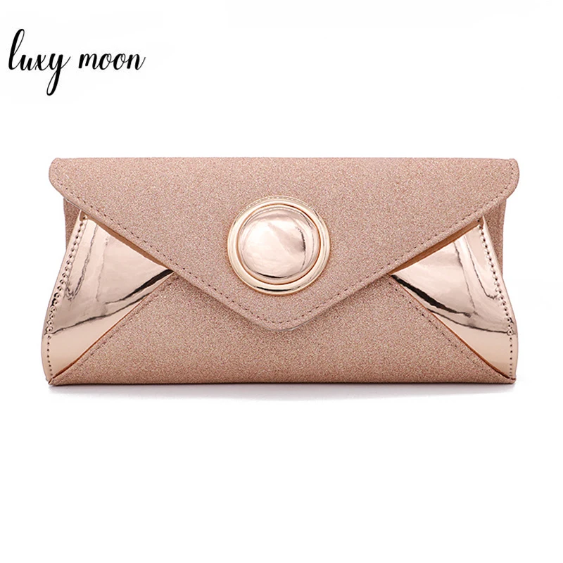 Женский кошелек Luxy Moon золотые вечерние клатчи мини-сумочка женская вечерняя