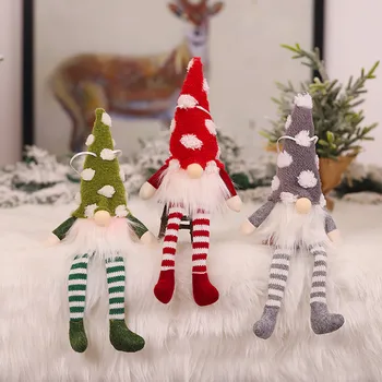 

Christmas Faceless Gnome Santa Doll Decoration Hanging Ornaments Holiday Decorations For Home Christmas Pendants Ornaments#25