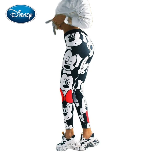 Minnie Mouse Leggings Womens  Mickey Mouse Womens Leggings