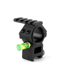 25,4/30 мм Диаметр прицела крепление адаптер с духом пузырьковый уровень костюм 20 мм Weaver Rail для охоты