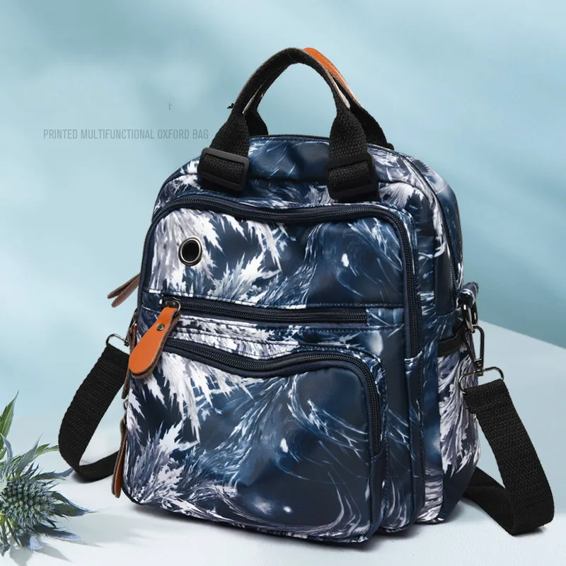 Mummy Bag Multi-functional Large-capacity Backpack Diaper Bags Portable Backpack Infant Bag Diaper Bags Baby Bags for Mom - Цвет: Зеленый