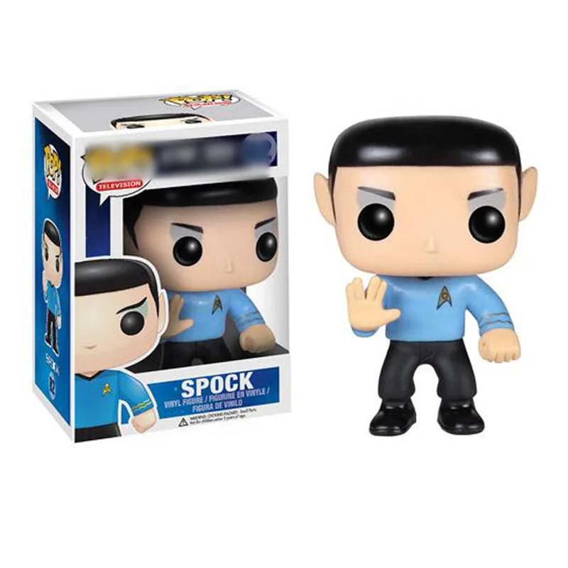FUNKO поп фильм Звездный путь Спок 82 # виниловые игрушки Фигурки коллекционные