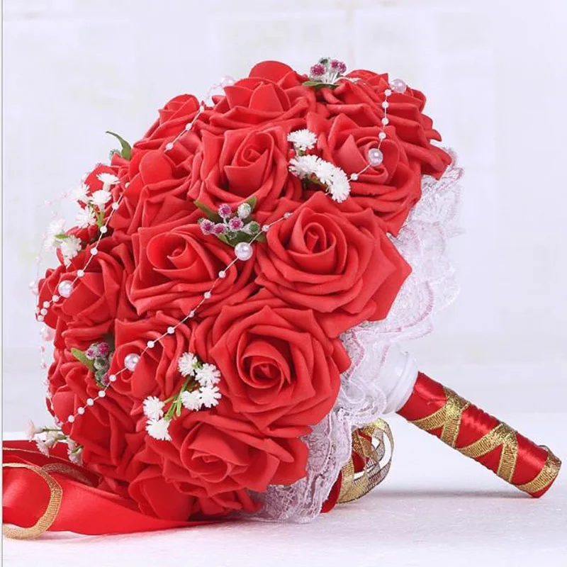 Wedding Bouquets Handmade Bridal Flower Wedding Party Gifts Accessories