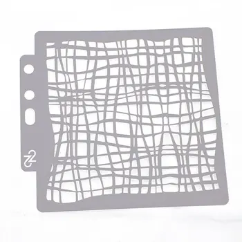 

Net Design Stencils Template Painting Scrapbooking Embossing Stamping Album Card DIY Craft