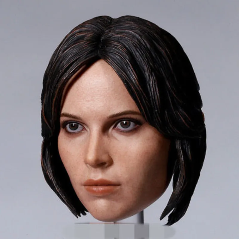 1/6 весы женские Rogue One Chief Actress Head Sculpt Carveing скульптура модель подходит для 1" фигуры 12 дюймов женские игрушки-части тела куклы