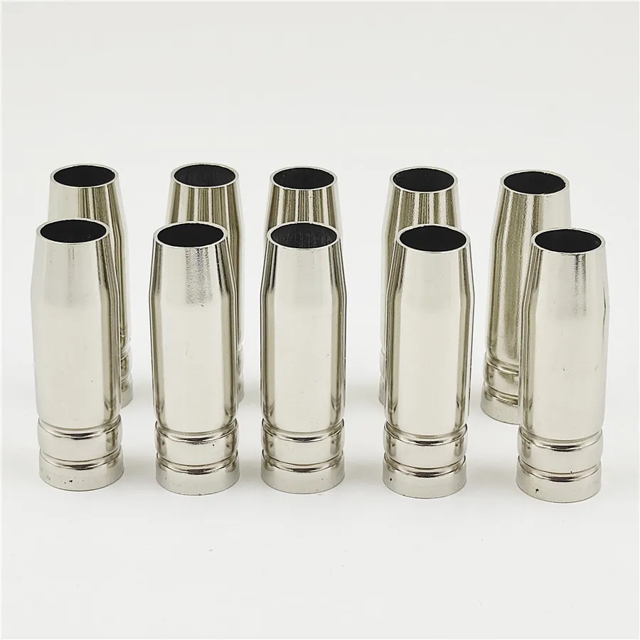 5/10PCS 15AK Gas Nozzle Euro Style MIG Welding Gun Tip Nozzle Shield Cup For MB-14AK/15AK MIG Welding Torch welding torch plasma cutter electrodes nozzles ceramic nozzle cups