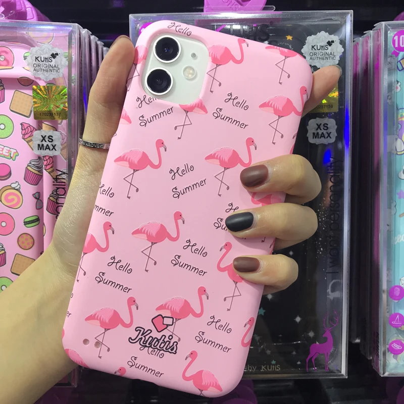 Чехол с фламинго для iphone 11 Pro, 360, передняя и задняя крышка, чехол для iphone XS max XR X 8 6 7 plus, чехол с изображением единорога, цветка розы, торта - Цвет: QJ-4