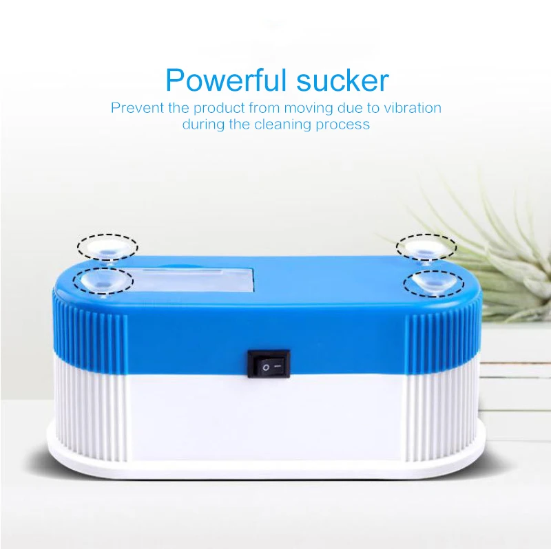 

Portable Ultrasonic Cleaner Automatic Ultrasonic Bathroom Ultrasonic Jewelry Cleaner Glasses Clock Clean Machine Cleaning Tools