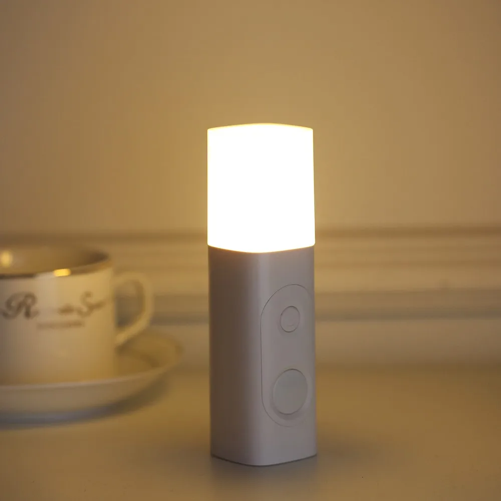 NEWKBO 3.7V 0.6W USB Charging Table Lamp Mini Portable Bedside Lamp Reading and Camping Lamp