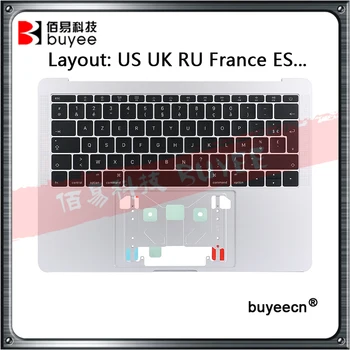 

Original A1708 Topcase For Macbook Retina Pro 13'' A1708 Top case US UK RU France ES Keyboard with Backlight 2016 2017