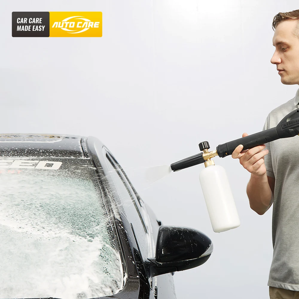 Высокая Давление снег пена Лэнс для karcher k серии Мыло пенообразователь Регулируемый пенные насадки профессиональные пены генератор Мытьё автомобиля