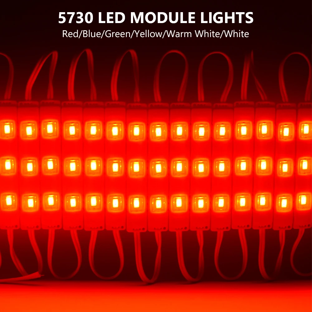 Супер яркий 60 светодиодов 43 Вт Dc 12 В Smd 5730 СВЕТОДИОДНЫЙ модуль освещения Ip65