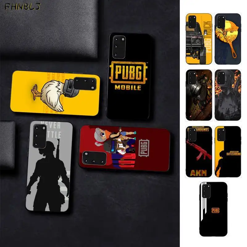 Чехол для телефона FHNBLJ Hot PUBG Game DIY чехол Samsung S6 S10 5G S7 EDGE S8 S9 S20 PLUS S10Lite|Бамперы| |