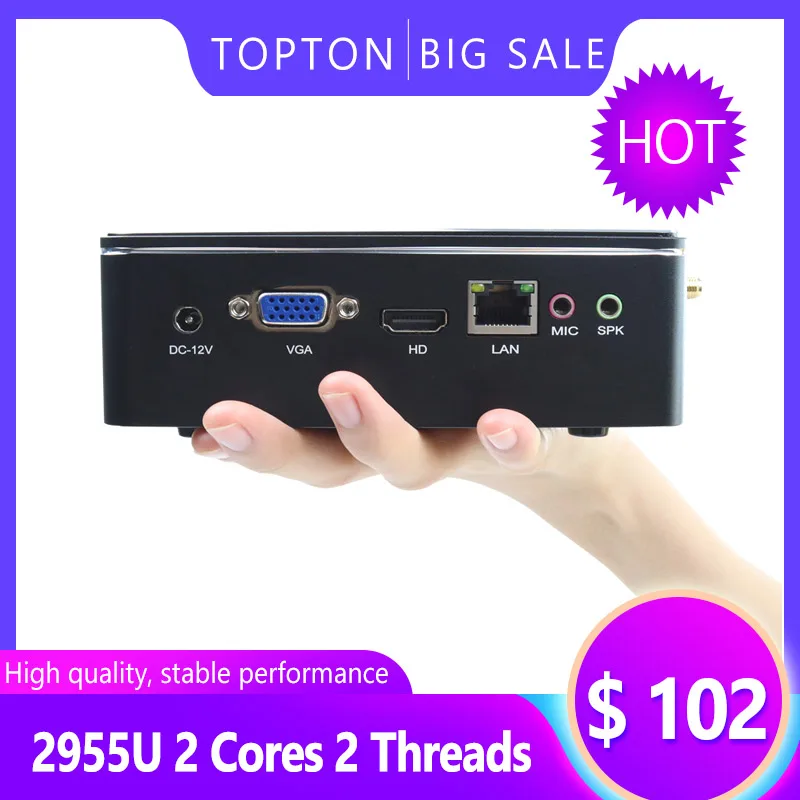 Наклейка на Windows 10/мини-ПК Linux мини карманный компьютер Intel Core i5 7200U i3 7100U Wi-Fi порты