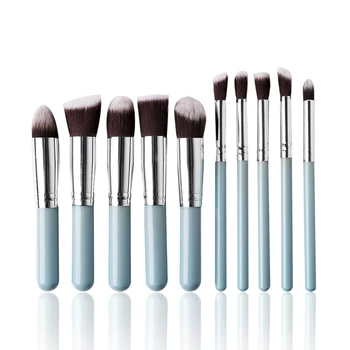 

10Pcs Pro Makeup Brush Cosmetic Set Eyeshadow Powder Foundation Beauty Blush