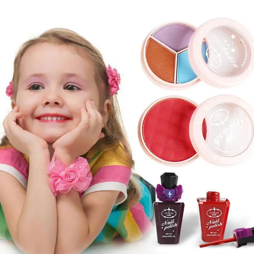 LittlePrincess чехол для макияжа детский водорастворимый макияж игровой домик игрушки для детей подарок для девочек