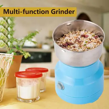 

150W Small Food Grain Grinder Multi-function Grinder Coffee Bean Grinder Home Kitchen Grinding Tool