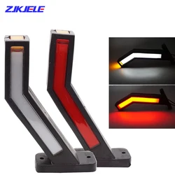 Marqueur latéral à 33 led 12 24V, feu arrière d'avertissement pour remorque automatique, camion, feux d'alarme, indicateur dynamique de remorque 