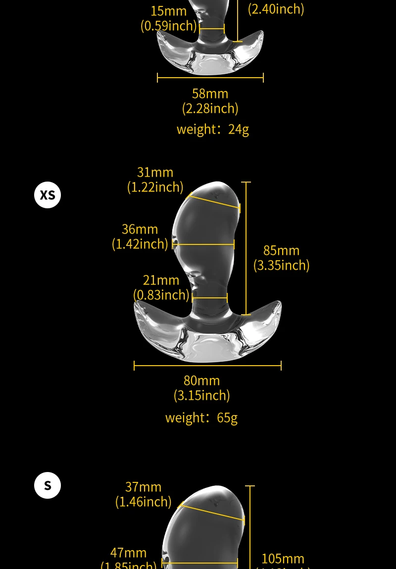 Huge Wearable Anal Plug Sex Toys Large Butt Plug Prostate Massage G-Spot Stimulation Anal Dilator For Women Men Adult 18+