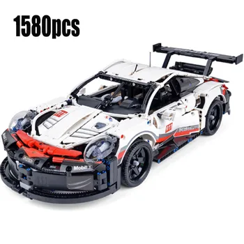 

20097 In Stock RSR lepining Technic Series Super Car RSR King 90066 Building Blocks Bricks 42096 Toy Christmas Girfts