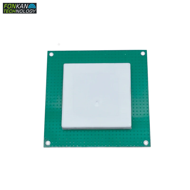 Cerâmica da Polarização Circular da Antena da Frequência Conector para o Controle de Acesso Circular Ultraelevada Rfid Sma Mmcx Ipex Tnc 5.5dbi 80*80mm