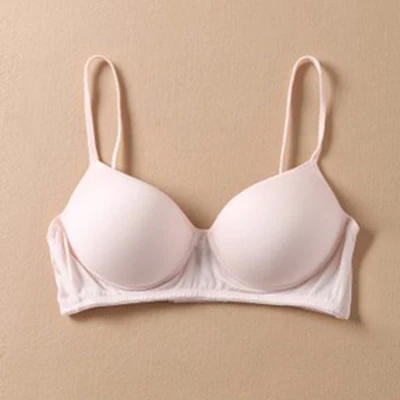 light pink Беспроводной бюстгальтер чистый шелк бесшовные бюстгальтеры с мягкими чашечками для женщин пуш-ап бюстгальтер без косточек женское нижнее белье sutyen - Цвет: light pink