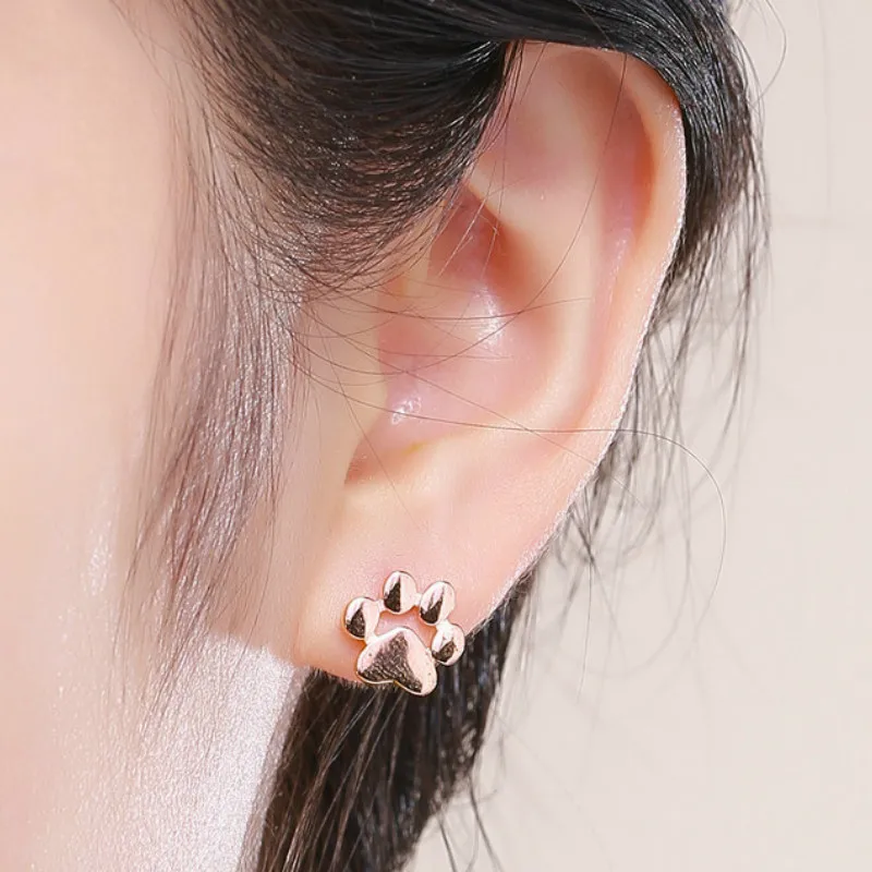 

3 Colors Earrings Fashionable Cute Cat and Dog Claw Earrings Fast Selling Popular Many Occasions All Use More Color Choose