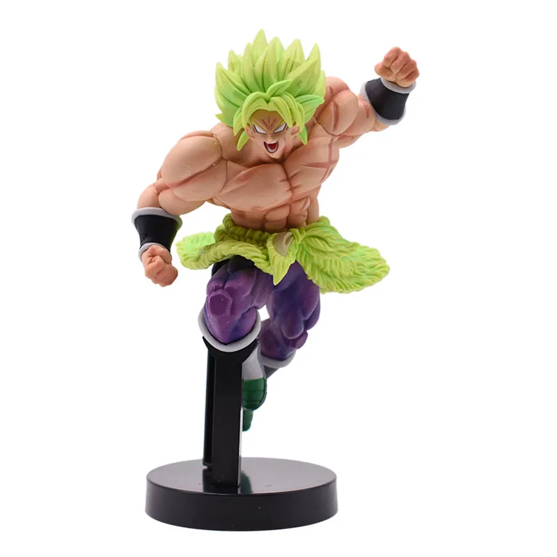 21 см Dragon Ball Супер фигурка Супер Saiyan Broly полная мощность Z Broli битва ПВХ фигурки аниме мультфильм модель DBZ игрушки куклы - Цвет: B no box