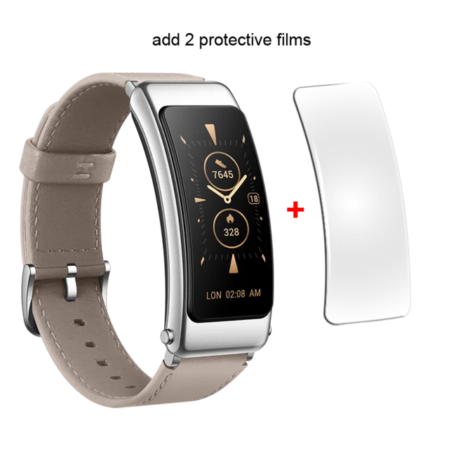95% New Global Version Huawei TalkBand B6 Width Bluetooth Smart Bracelet Sport Wristbands Touch AMOLED Screen Call Earphone Band 