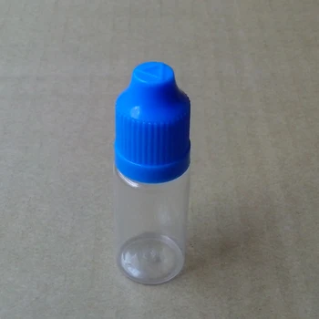 

Wholesale Plastic Dropper Bottles 2500pcs/lot Empty Clear PET 10ML Liquid Needle Bottles With Childproof Cap With Long Thin Tip