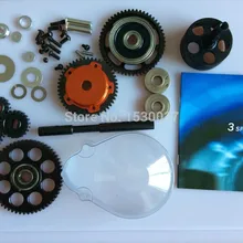 3 Скорость передачи комплект для 1/5 GTB гоночный автомобиль HPI Rovan Baja Buggy 5B 5T 5SC KM автомобильные запчасти RC
