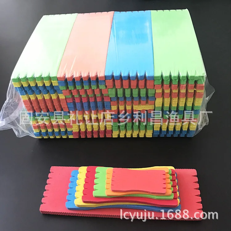Manufacturers Direct Selling Fishing Line Fish Wire Board Foam Wire-rap Board Foam Fish Wire Holder Fishing Gear Wholesale Marke