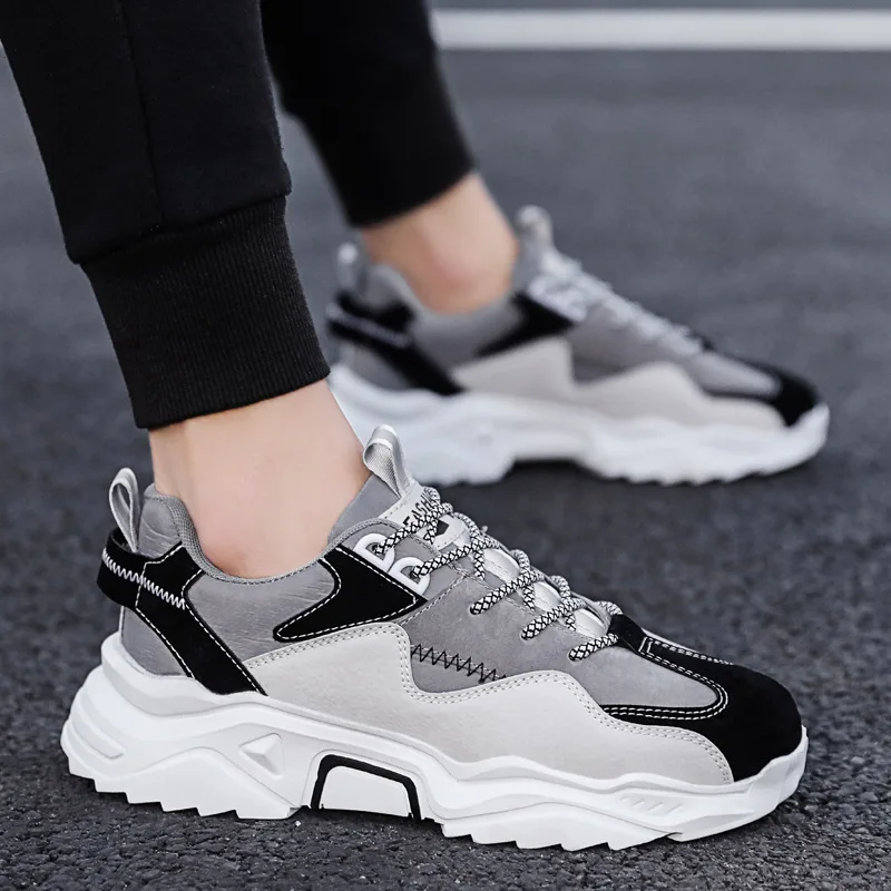 

2020 Spring New Style Casual Sport Sneakers Korean-style Low Top Students Forrest Gump Trendy Shoes Versatile MEN'S SHOES