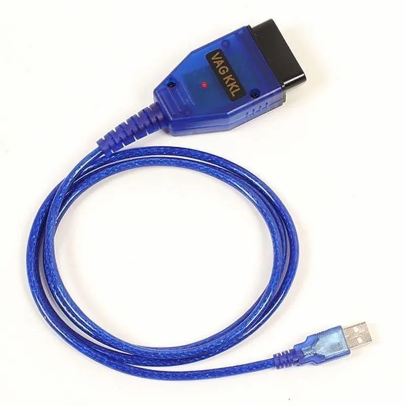 Автомобильный USB Vag-Com интерфейсный кабель KKL VAG-COM 409,1 OBD2 II OBD диагностический сканер Авто кабель Aux USB Vag-Com интерфейсный кабель