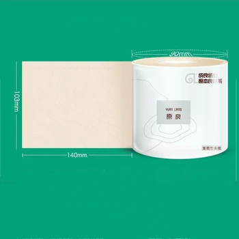 

1Roll 4-Layer Soft Smooth Paper Household Restaurant Hotel Toilet Tissue Paper