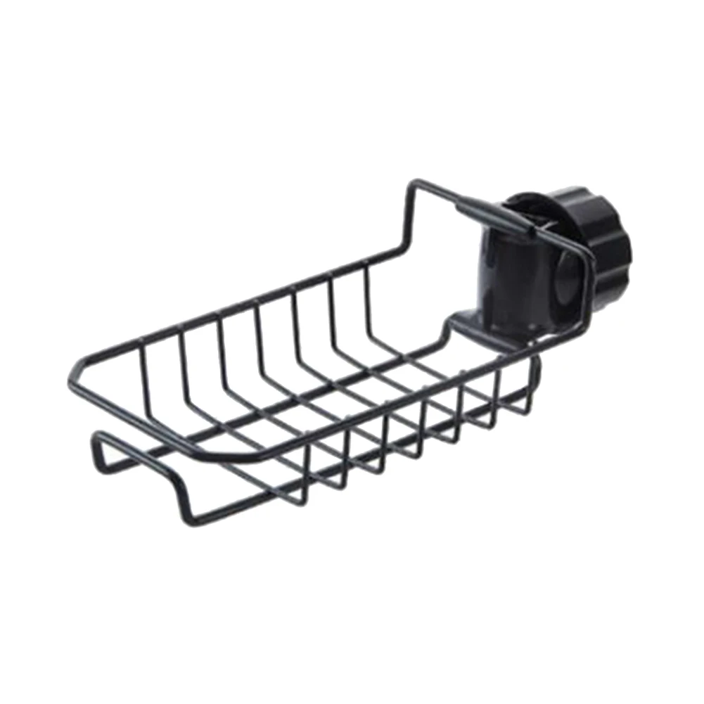 Регулируемая губка держатель щетки полка кран для хранения сушки сушилка для кухни ржавчины Органайзер Экономия пространства