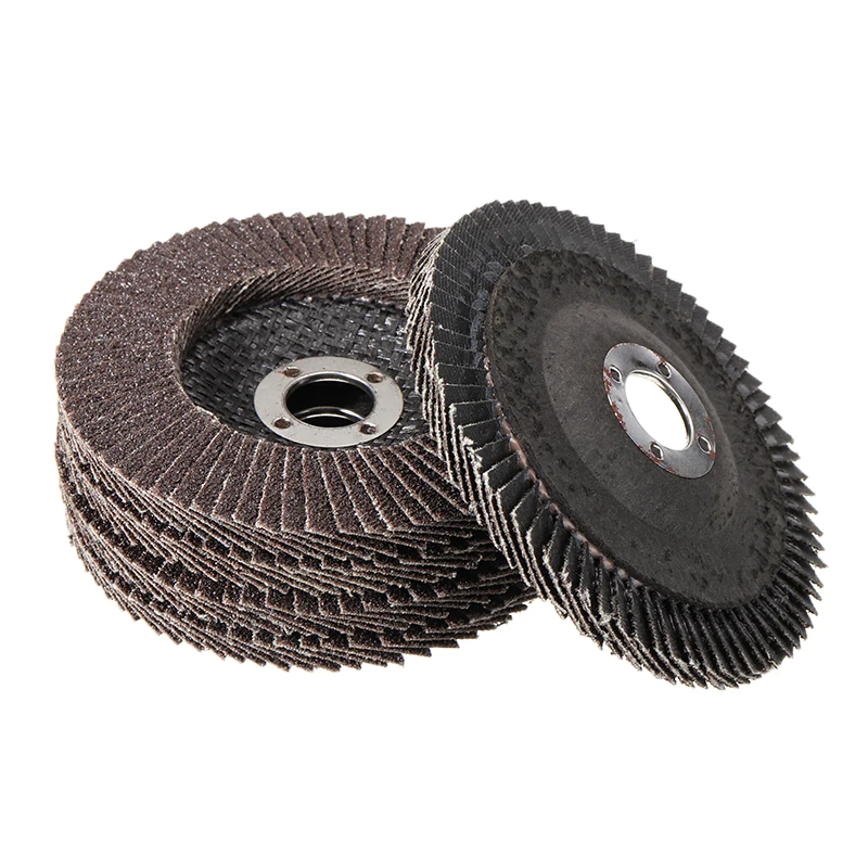 

5Pcs/set 100mm Flap Sanding Discs 80 Grit Grinding Wheels Blades Angle Grinder Wheel Orbital Sander Pad Tool