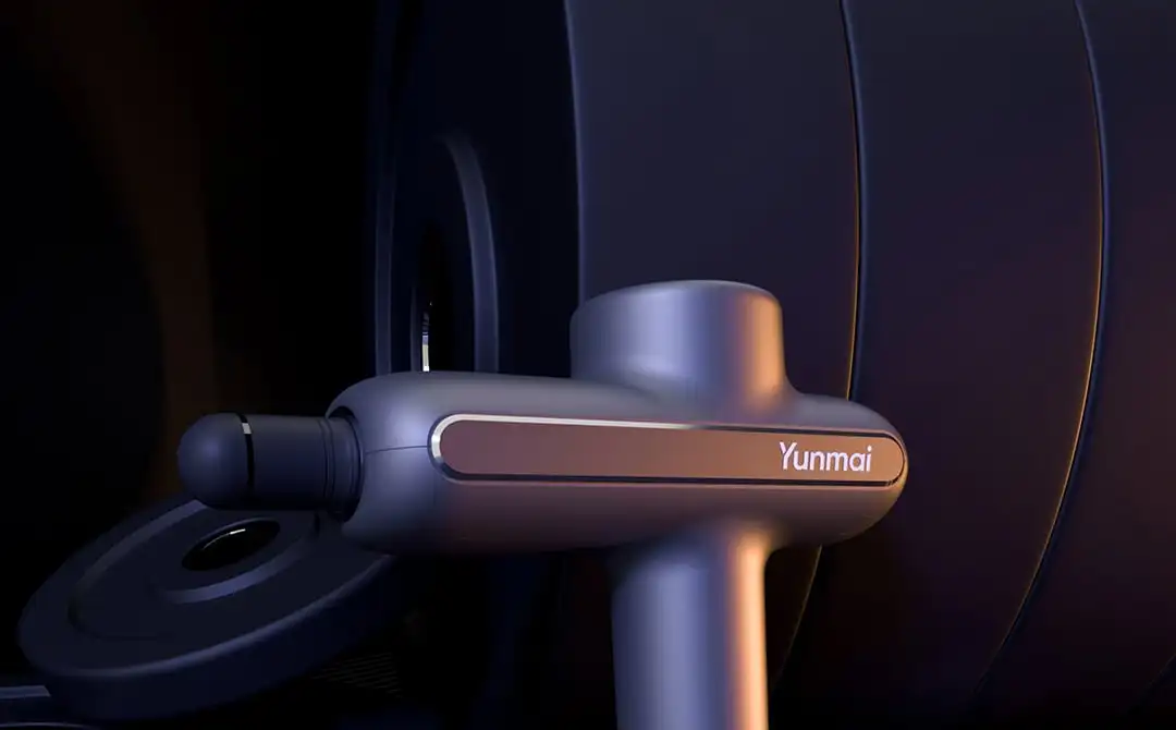 Xiaomi Yunmai массаж мышц пистолет Pro Basic 60 Вт Мощный 12 мм Лимфодренажный массажер работы Run терапевтическая, для мышц для облегчения боли