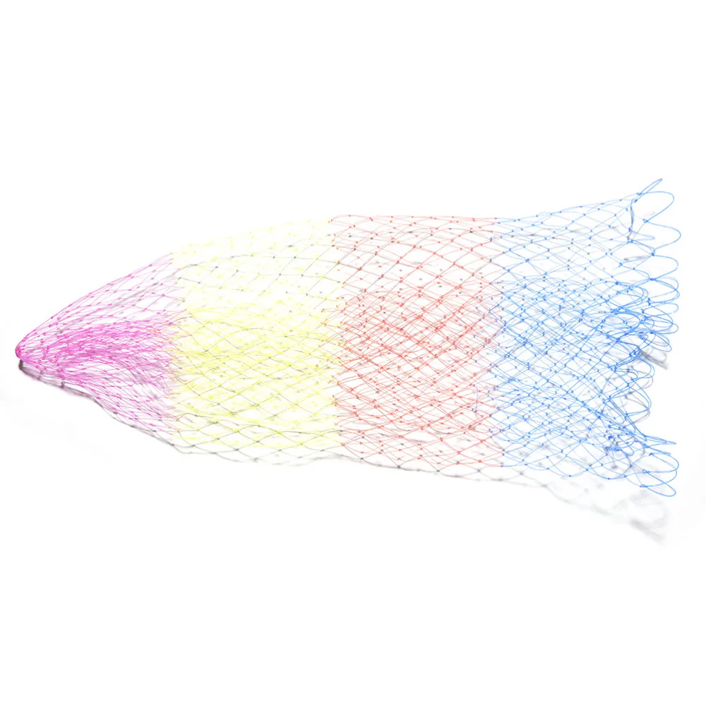 Nylon Fischernetze angelgerät Faltbare Rhombus Mesh Loch 3 Größen Tiefe Falten Dip Net alle für angeln produkte – Detail 20