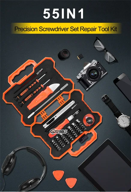 All In One Electronics Repair Tool Kit With 42pcs Bits Magnetic Driver Kit  & Toolbox For Iphone Xbox Ps4 Pc Tablet Laptop Repair - Repair Tool Sets -  AliExpress