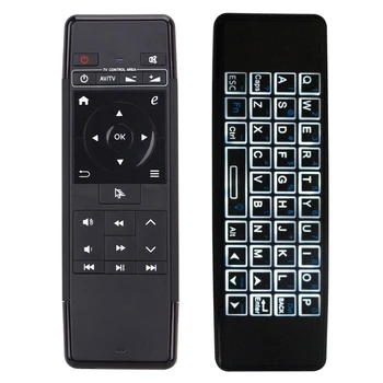 

63A Mini Air Mouse Rechargeable English 2.4Ghz Wireless Keyboard Remote Control For Windows Android Ios Tv Box Pc
